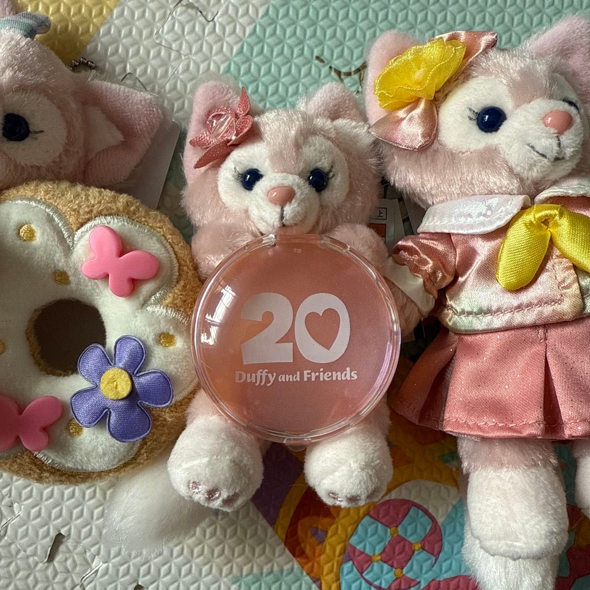 20周年 カラフルハピネス フィルドウィズジョイ ぬいぐるみ 3種 リーナベル 20周年 カラフルハピネス フィルドウィズジョイ ぬいぐるみ 3種