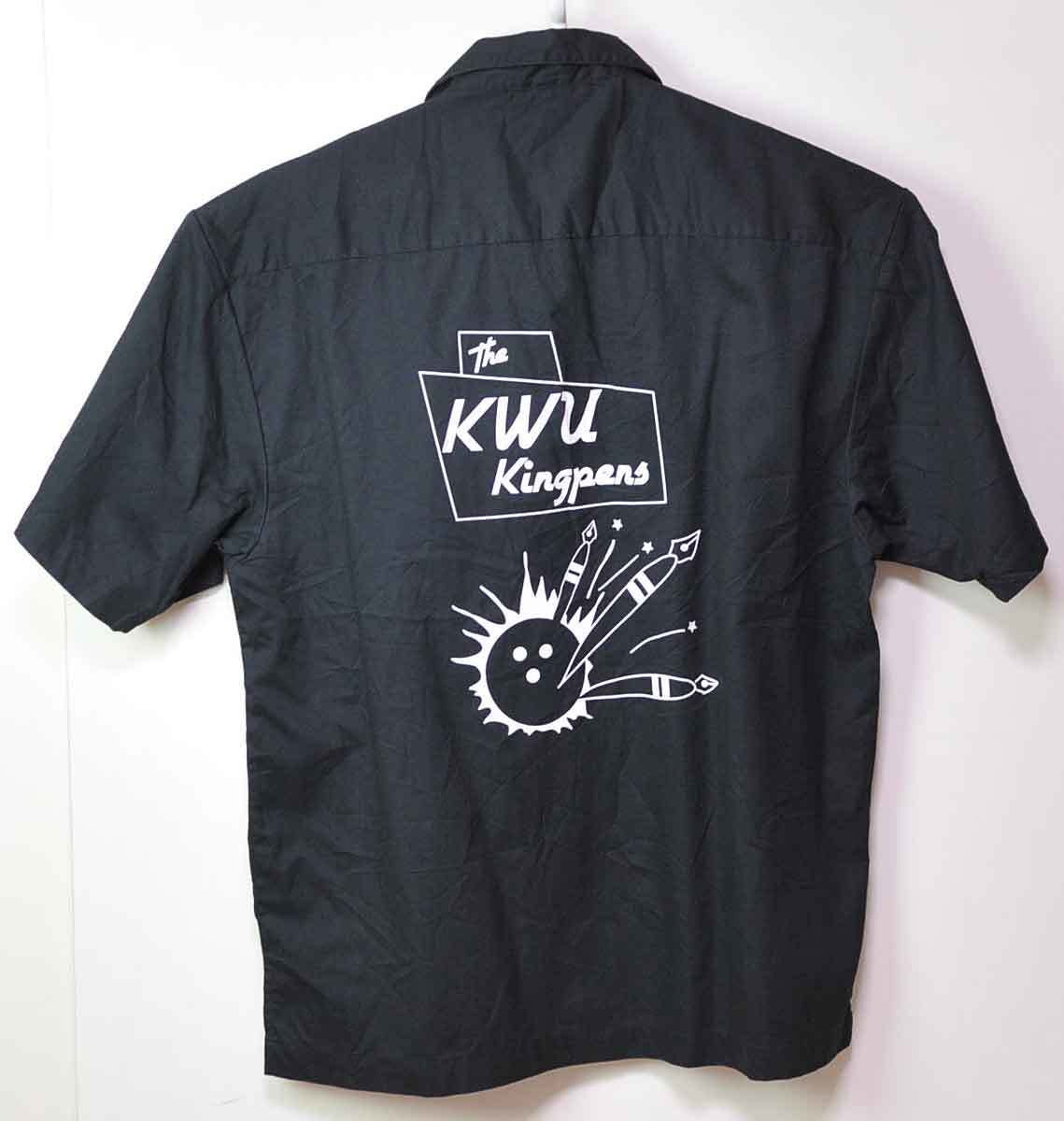 古着●ポートオーソリティ ボウリングシャツ TheKWU キングペン S xwp_画像3
