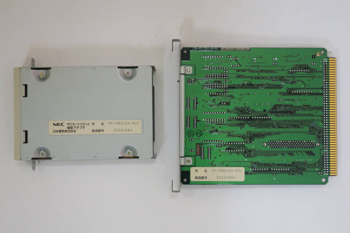 NEC G8TUE インターフェイスボード G8TUD PCカードリーダー PC-9821 Xa10 使用_画像2