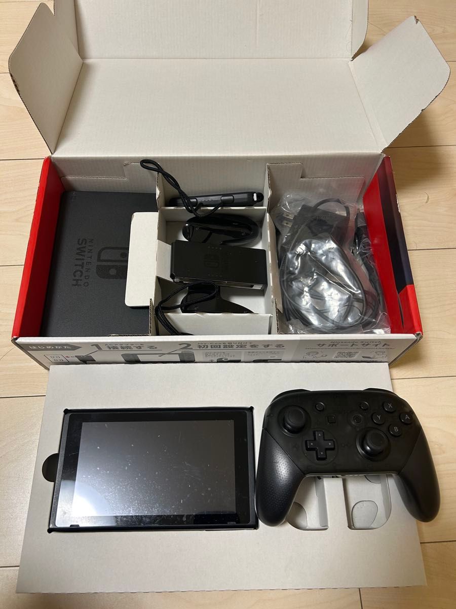 Nintendo Switch 本体 Proコントローラー付き Nintendo Switch 本体 Proコントローラー付き|Yahoo!フリマ(旧