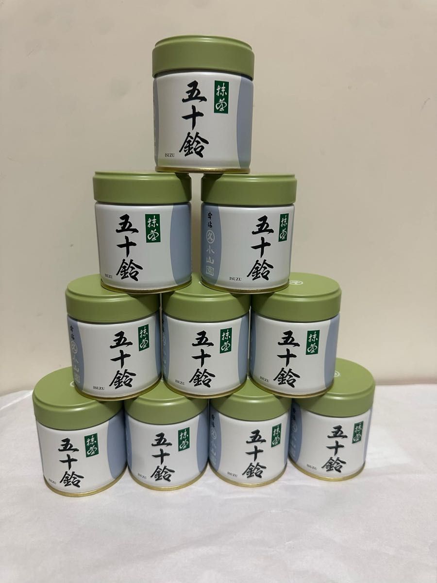 新品、丸久、小山園、MARUKYU MATCHA 3缶セット、五十鈴、和光、又玄 UJI MATCHA宇治抹茶 丸久小山園 五十鈴40g 10缶セット|Yahoo