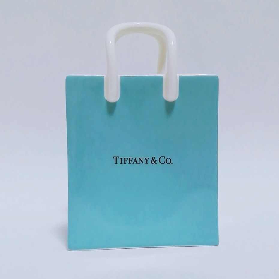 Tiffany & Co. 花瓶 ショッパー 箱 TIFFANY&Co ティファニー 花瓶 ショッピングバッグ 陶器 小物
