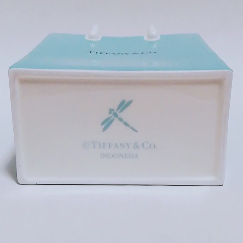 Tiffany & Co. 花瓶 ショッパー 箱 TIFFANY&Co ティファニー 花瓶 ショッピングバッグ 陶器 小物