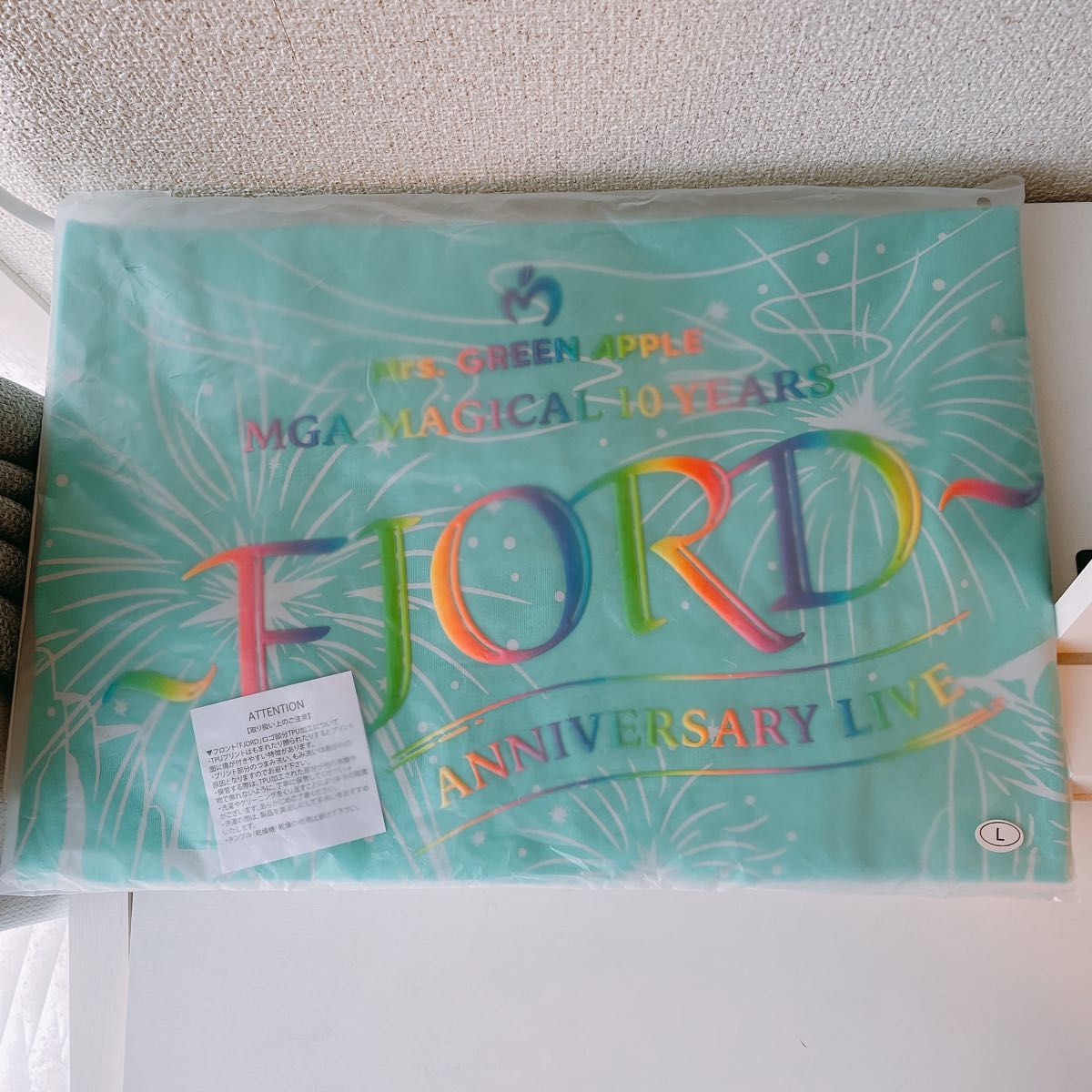 ミセスグリーンアップル FJORD アタリ 当たり Tシャツ グリーン ミセス ミセスグリーンアップル ガチャ 当たり Tシャツ アタリ FJORD