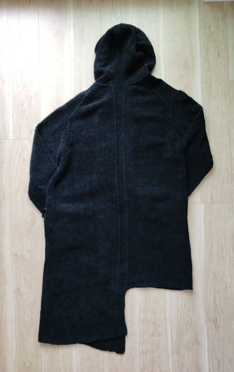 Yohji Yamamoto Pour Homme 19AW ニットコート 美品 19aw 多素材赤ラインダブルニットコート yohjiyamamoto