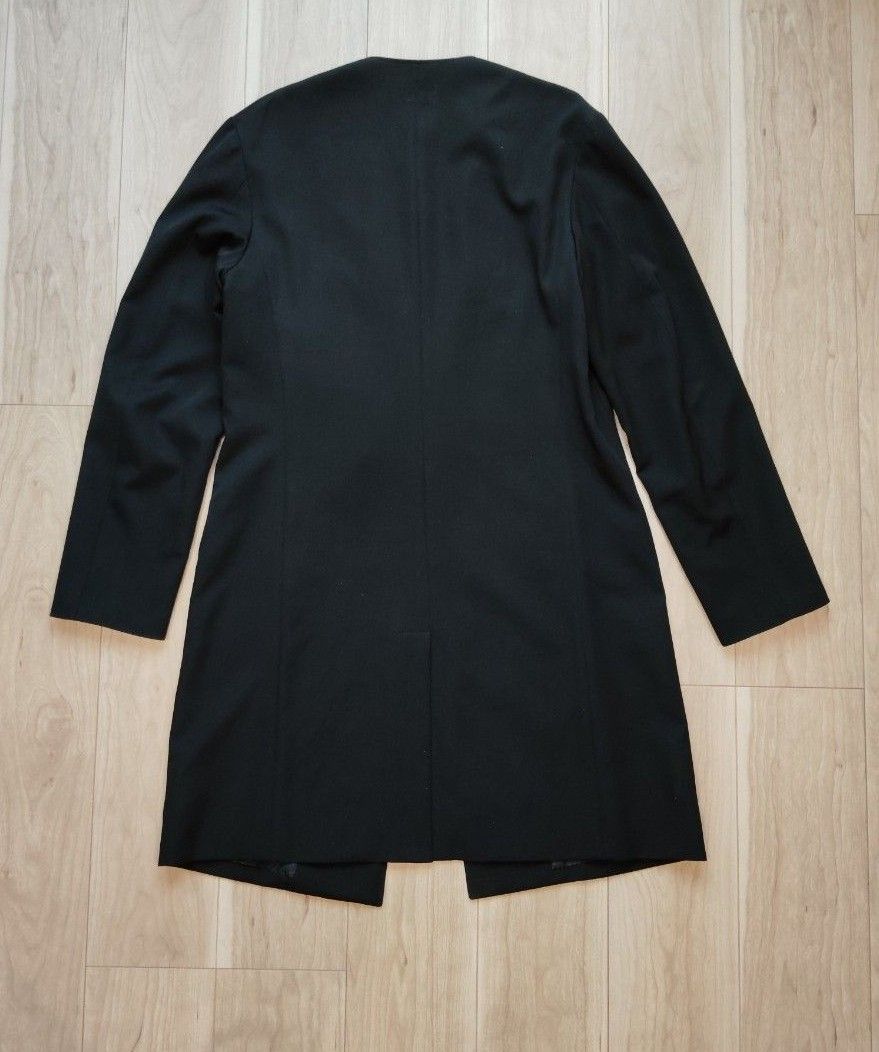 【バード様】YohjiYamamotoウールギャバノーカラージャケット 18AW 人気型 18aw ウールギャバノーカラージャケット yohjiyamamoto