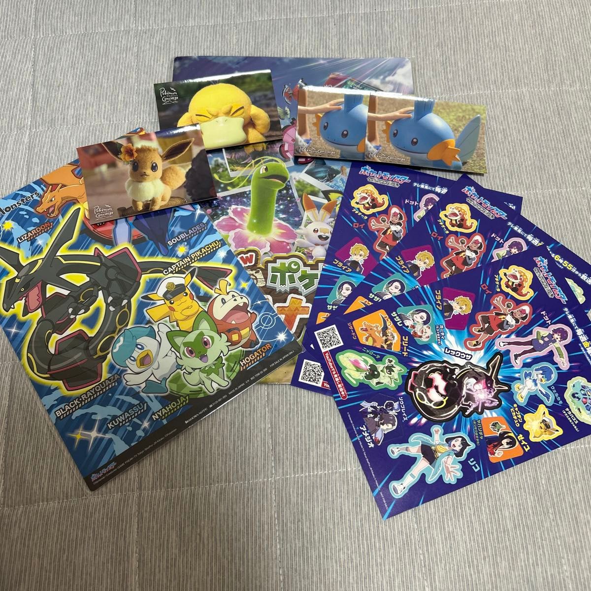 非売品 ポケモン 下敷き ファイル シール まとめ売り ポケモングッズまとめ売り ファイル シール ステッカー 下敷き