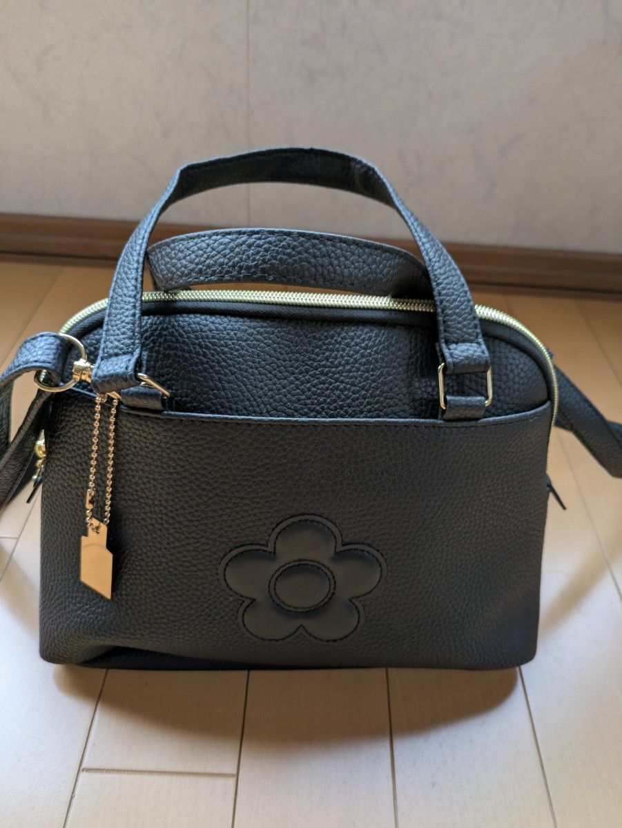 美品✨MARY QUANT ハンド ショルダーバッグ 2WAY ブラック MARY QUANT ショルダーバッグ 2way ブラック|Yahoo!フリマ(旧