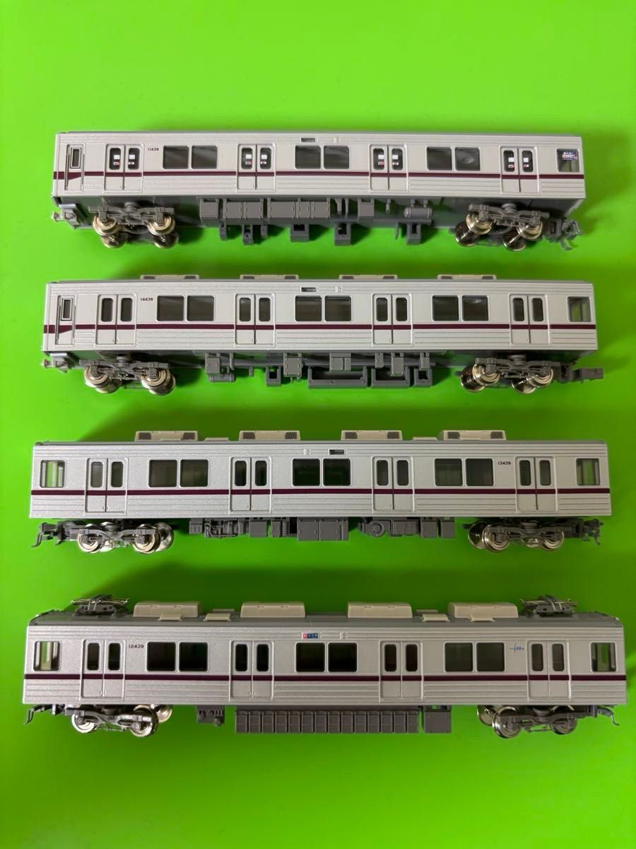ほぼ新品レア!グリーンマックス 東武10030型 未更新車 4両セット ほぼ新品レア グリーンマックス 東武10030型 未更新車 4両セット