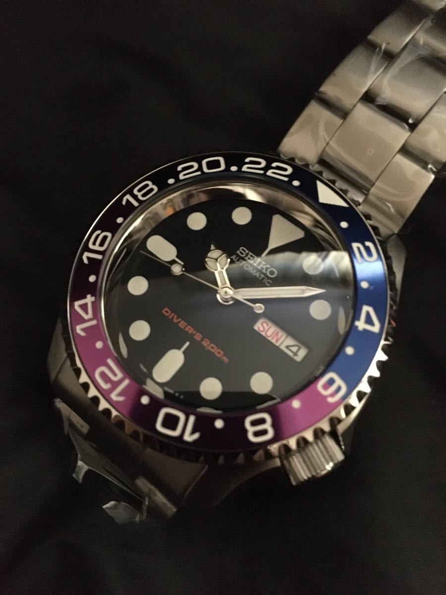 セイコーダイバー SKX009 ネイビーボーイ MOD カスタム|Yahoo セイコーダイバー SKX009 ネイビーボーイ MOD カスタム|Yahoo
