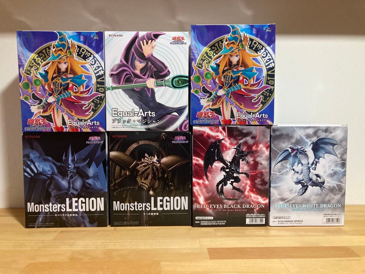 遊戯王Equal Arts ブラマジ ブルーアイズ オベリスク ラー30体 遊戯王Equal Arts ブラマジ ブルーアイズ オベリスク ラー30体