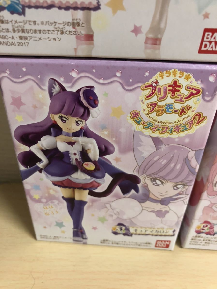  Bandai Precure a la mode [ cutie - figure 2 all 4 kind set ] box breaking the seal ending contents unused goods 