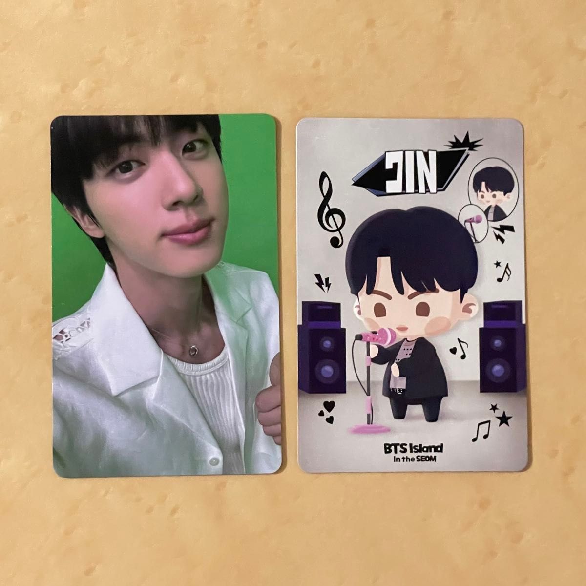 BTS JIN RUNSEOKJIN 日本限定 ミニクロスバッグとトレカ bts jin ジン RUNSEOKJIN 会場限定 特典 トレカ|Yahoo!フリマ