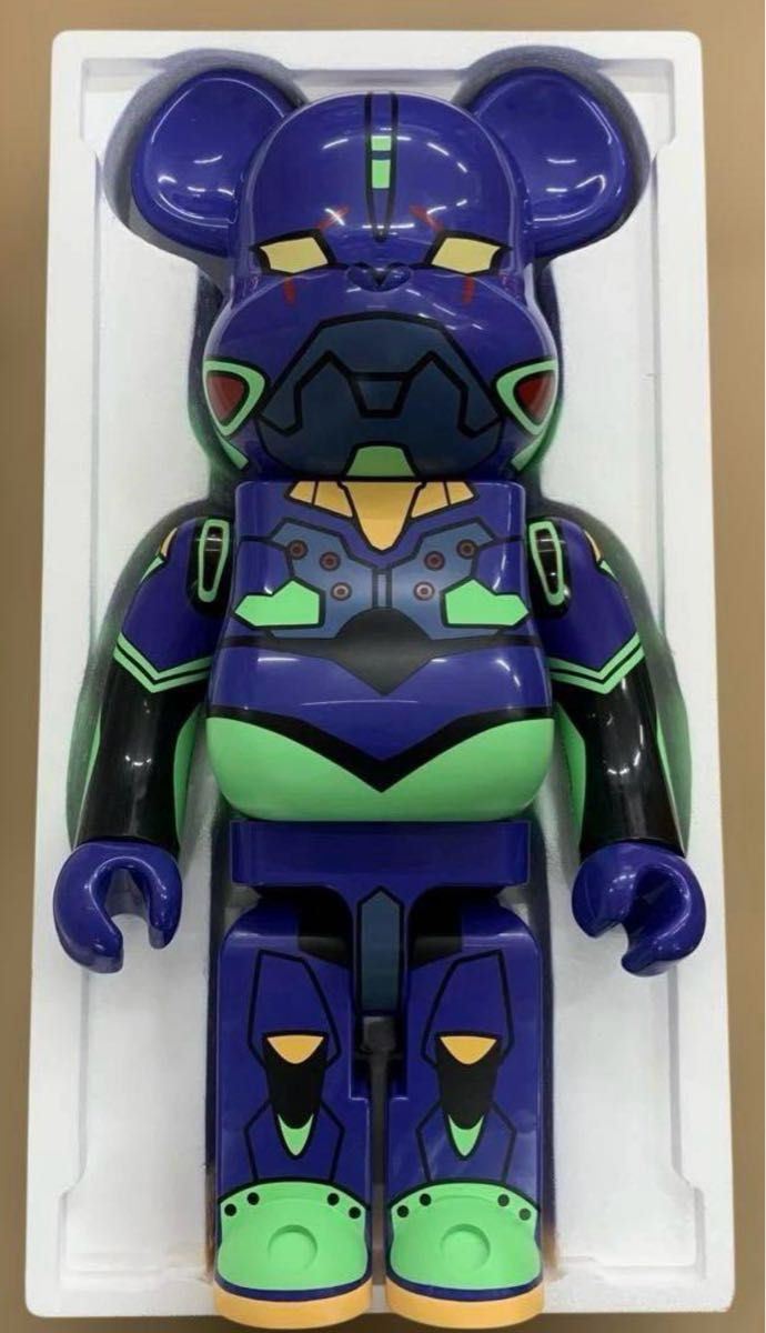 中古品 BE@RBRICK 1000% ベアブリック エヴァ 初号機(新塗装版) 中古品 BE@RBRICK 1000% ベアブリック エヴァ 初号機(新塗装版