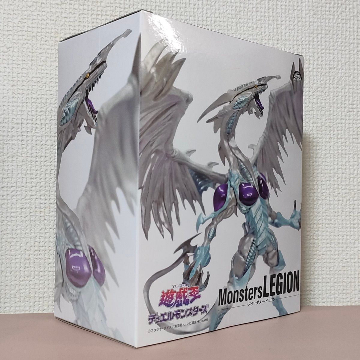 KONAMI カオスソルジャー6体&スターダストドラゴン2点セット バンダイ 遊戯王 カオス ソルジャー スターダスト ドラゴン フィギュア 2