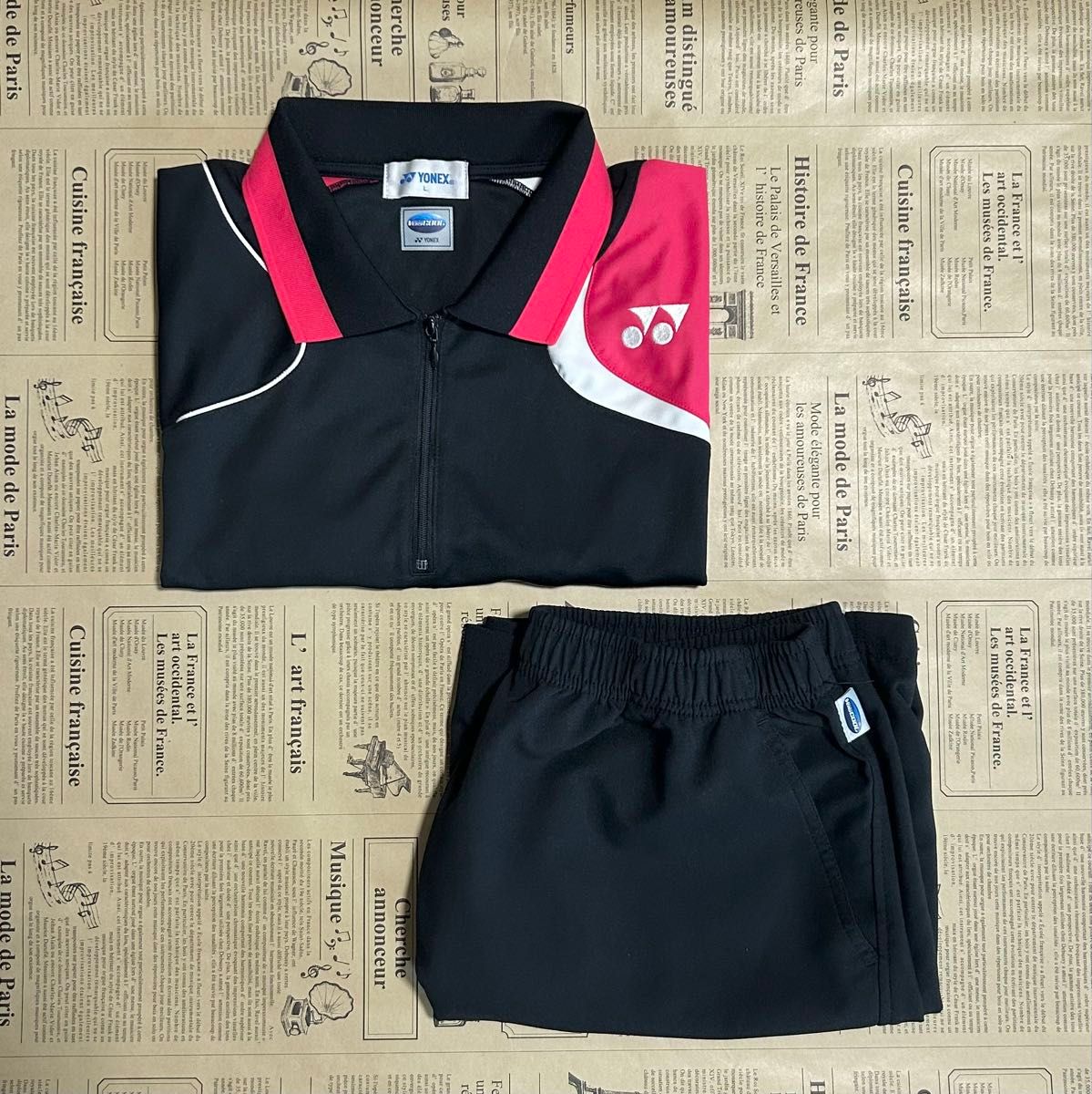 YONEX ウェア上下セット Lサイズ YONEX ヨネックス テニスウェア 上下セット BERRY COOL メンズ L