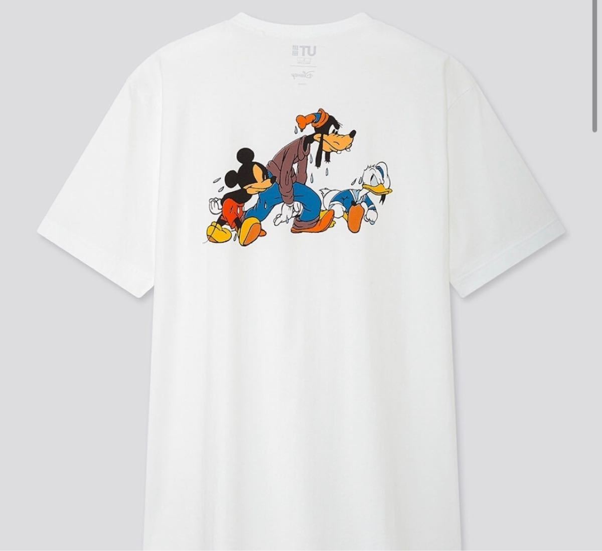 Paypayフリマ ユニクロ ディズニーtシャツ Mサイズ 新品タグ付き