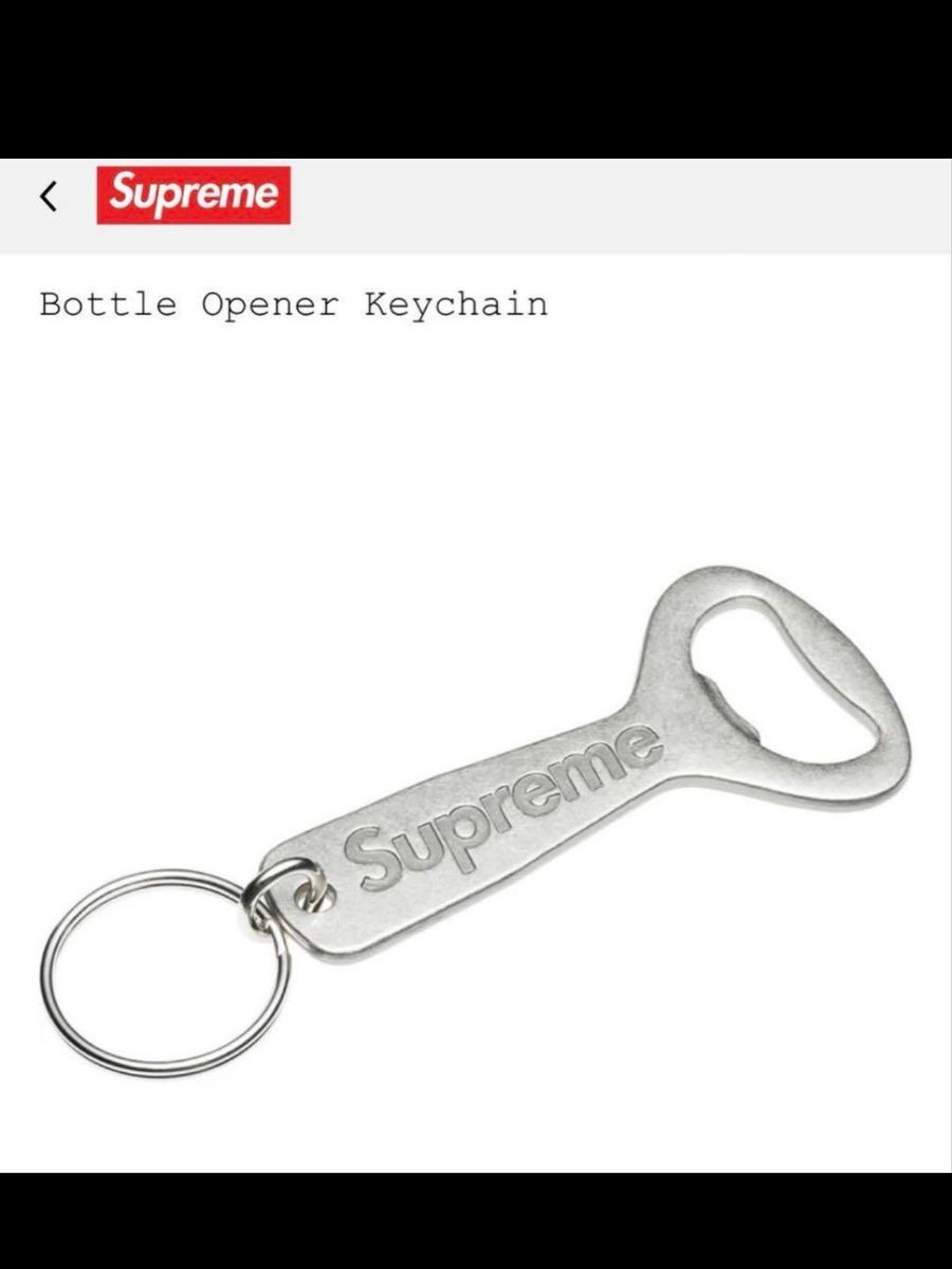 ★24AW WEEK3★Supreme Bottle Opener Keychain ☆24AW WEEK3☆Supreme Bottle Opener Keychain Supreme Bottle