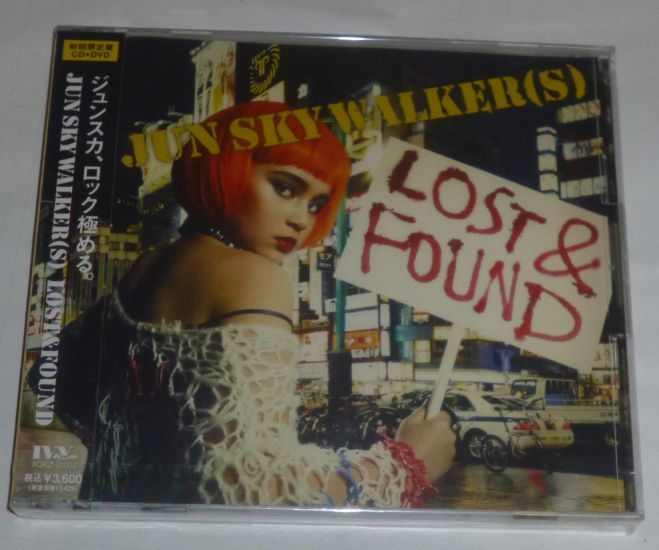 JUN SKY WALKER(S)／LOST&FOUND(CD+DVD/未開封/ジュンスカイウォーカーズ_画像1
