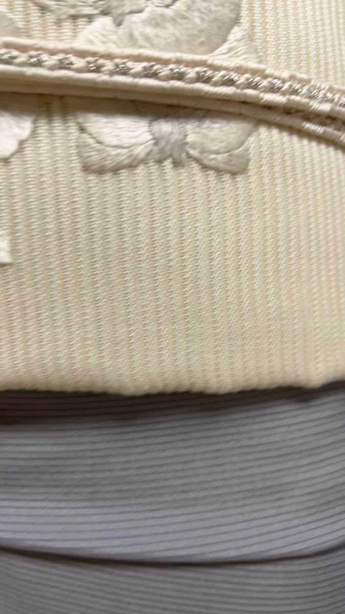 グレー 絽 訪問着 着物 きもの 胡蝶蘭 染め Mサイズ 着物単品販売 七月八月に 7月8月 夏物 夏 盛夏 こちょうらん M