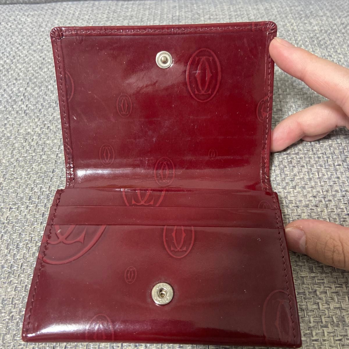 新品未使用レアノベルティーCartier カード入れ 赤 レザー Cartier 名刺入れ カードケース|Yahoo!フリマ(旧PayPayフリマ)