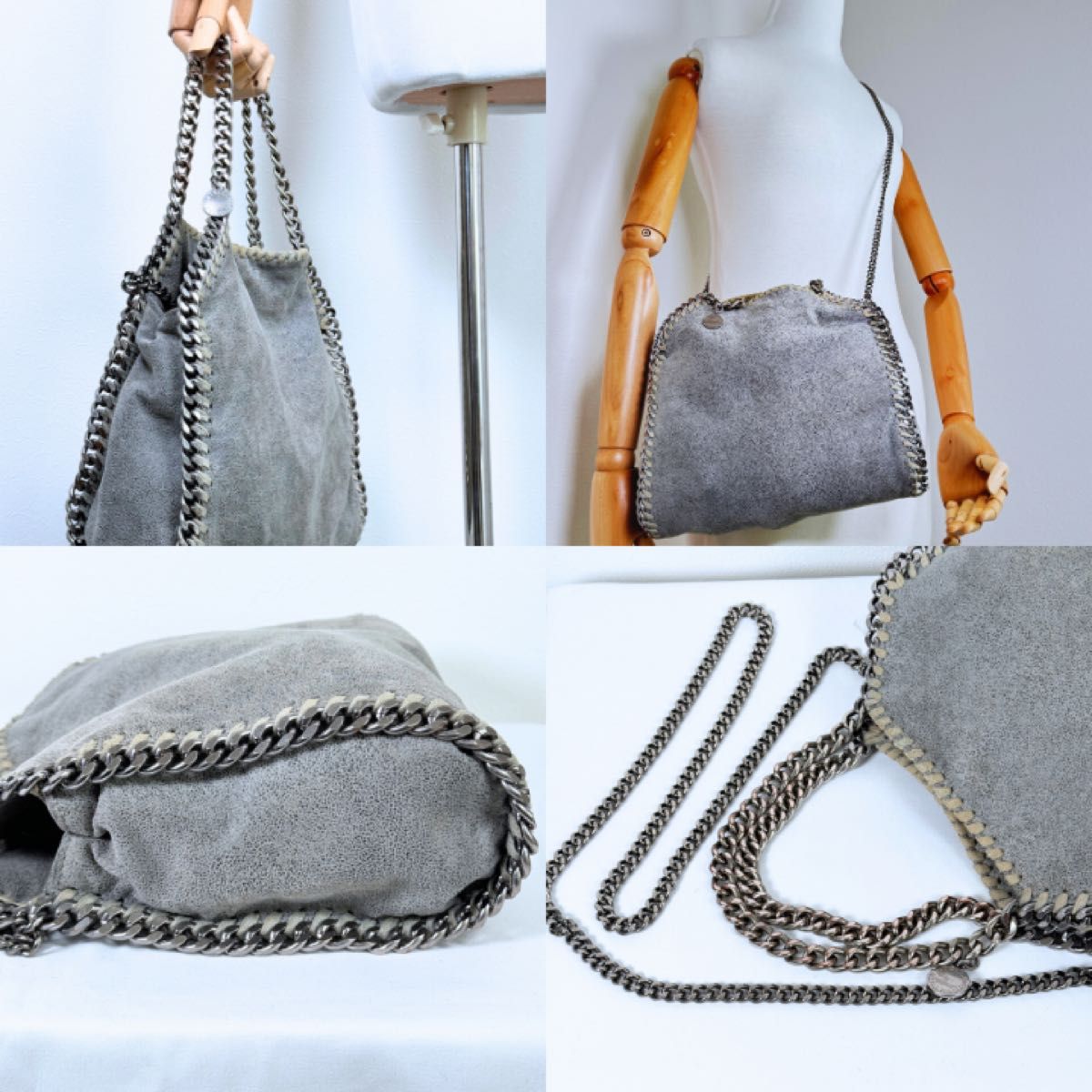 【美品】ステラマッカートニー ファラベラ ミニ 2way チェーンバッグ レザー ステラマッカートニー ファラベラ ミニ 2way チェーンショルダー