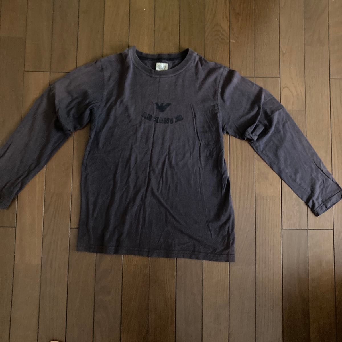 ARMANI JUNIOR アルマーニジュニア 長袖ロゴTシャツ アルマーニ アルマーニジュニア ARMANI Jr Tシャツ 長袖Tシャツ