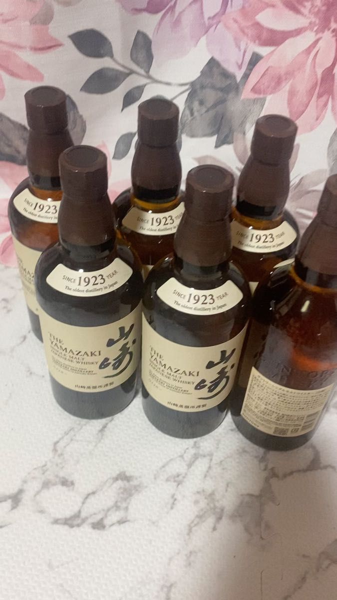 サントリー 山崎 シングルモルト ウイスキー 6本セット