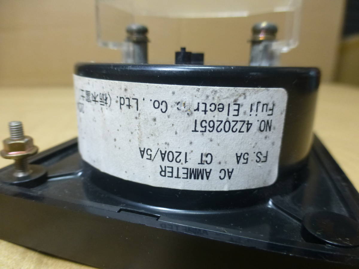 富士電機 FS-80 AC AMMETER_画像3