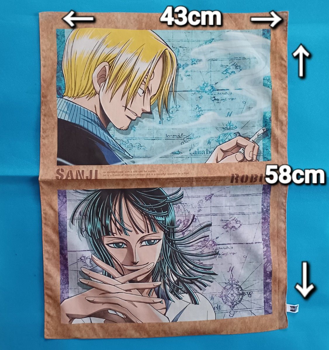 初期ONE PIECE ワンピース フリークロス 【サンジ&ロビン】希少品グッズ 初期 ONE PIECE ワンピース フリークロス 【サンジ&ロビン】希少