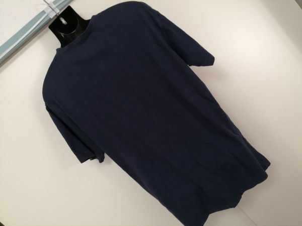 kkyj4104 ■ ESPRIT men ■ エスプリ Tシャツ カットソー トップス 半袖 コットン 紺 ネイビー L_画像5