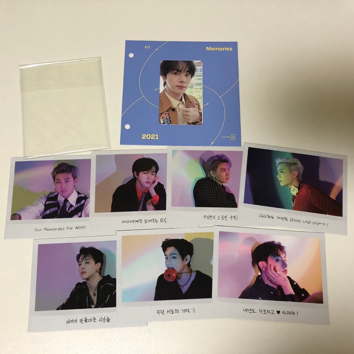 bts memories 2021 ランダム トレカ JIN ソクジン bts memories 2021 ランダム トレカ JIN ソクジン 防弾少年団