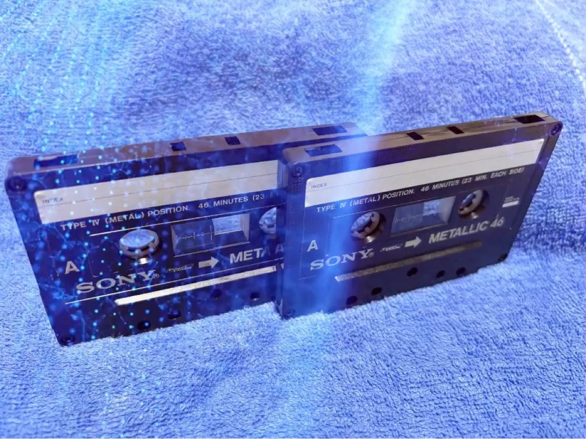 ソニー メタルカセットテープ METALLIC 46 ×2