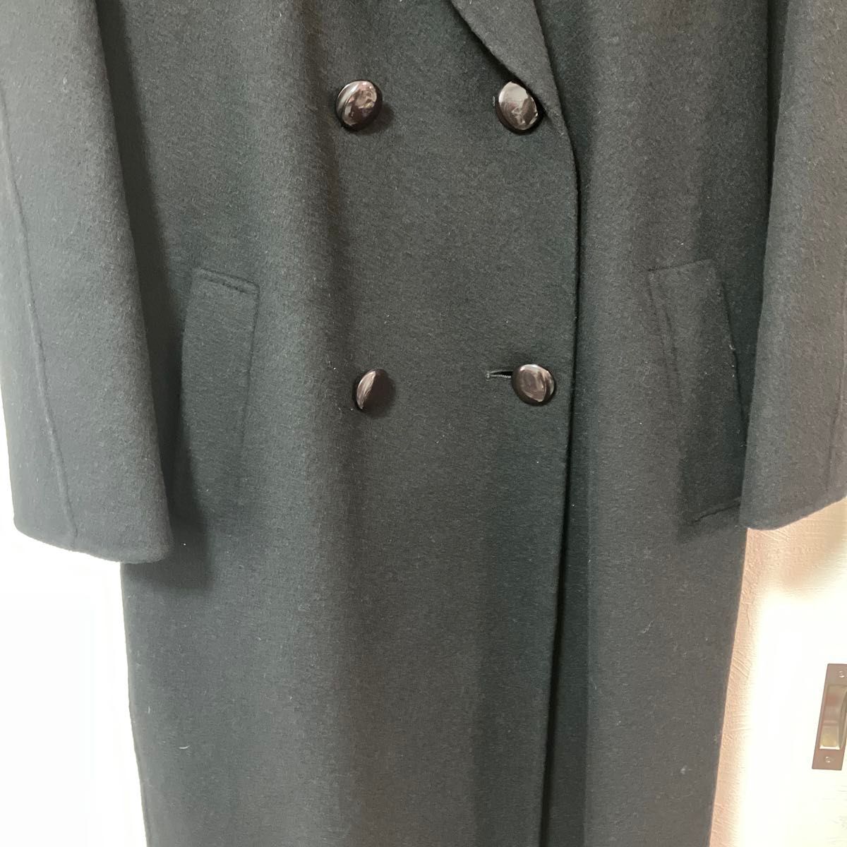 【美品】 ダーバン カシミヤ100% ロングコート ブラック カシミヤ100%ロングコート ブラック|Yahoo!フリマ(旧PayPay