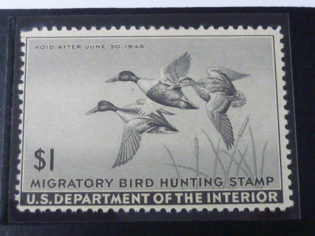 ヤフオク! - 20 M アメリカ切手 1945年 SC#RW12F 狩猟・鳥 $1