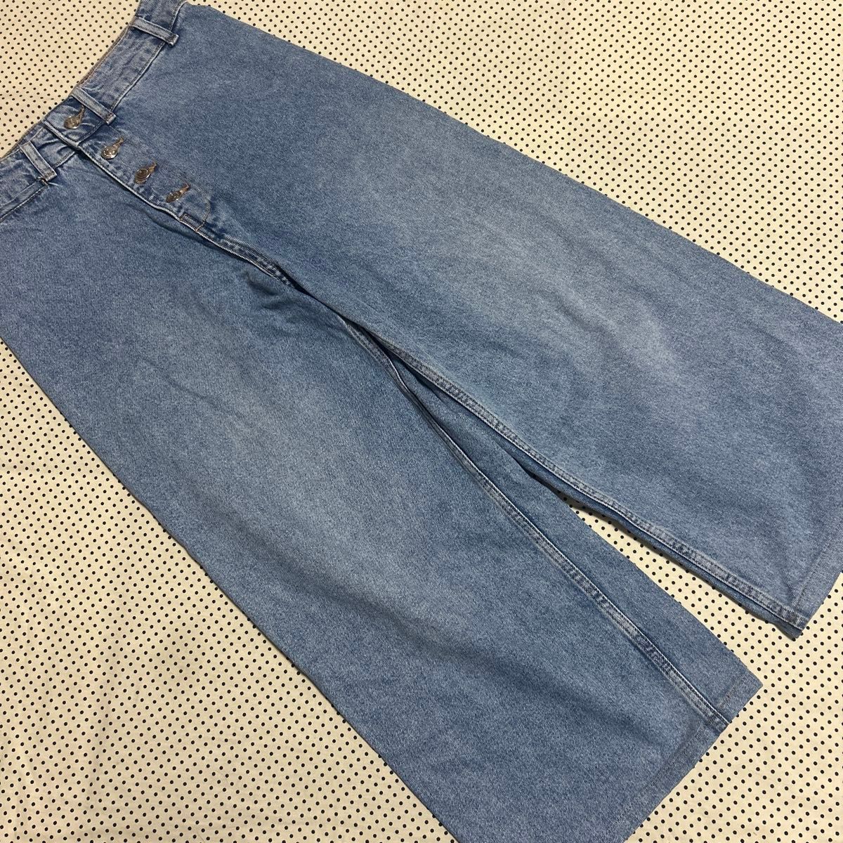 ブーツカットデニム Sサイズ ライトブルー ZARA ブーツカットデニム ライトブルー|Yahoo!フリマ(旧PayPay