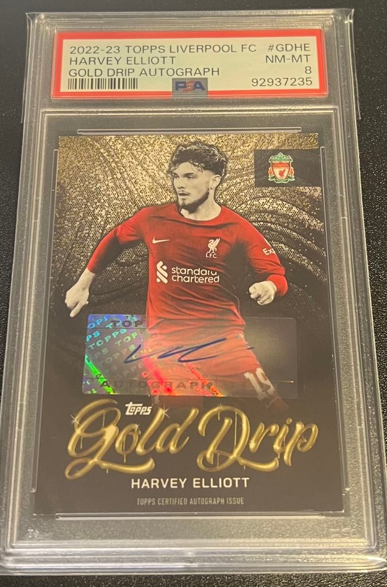 エリオット サインカード 22-23 Topps Liverpool FC Harvey Elliott|Yahoo!フリマ(旧