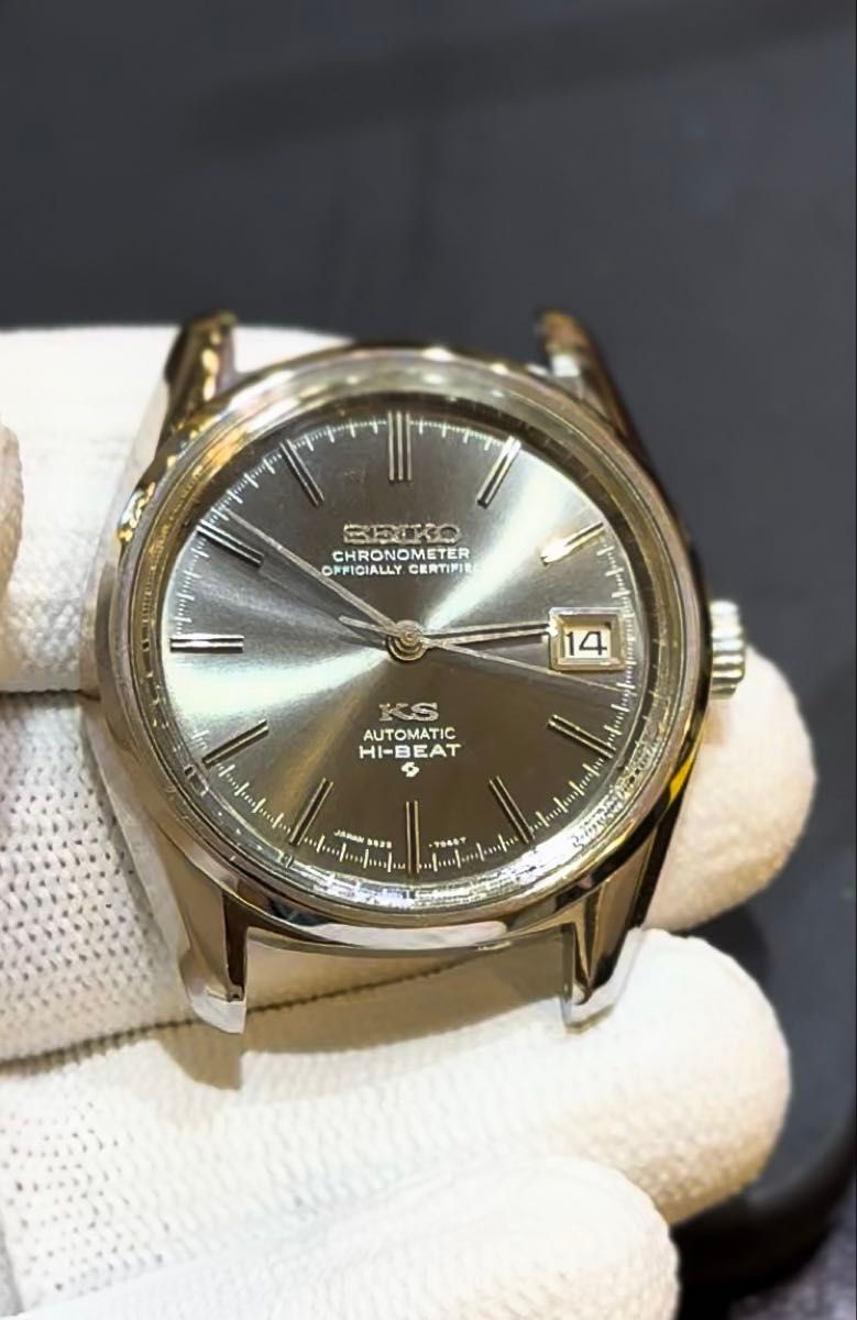 SEIKO KS HI-BEAT AUTOMATIC CHRONOMETER, 数量限定、希少なオリジナル文字盤カラー!
