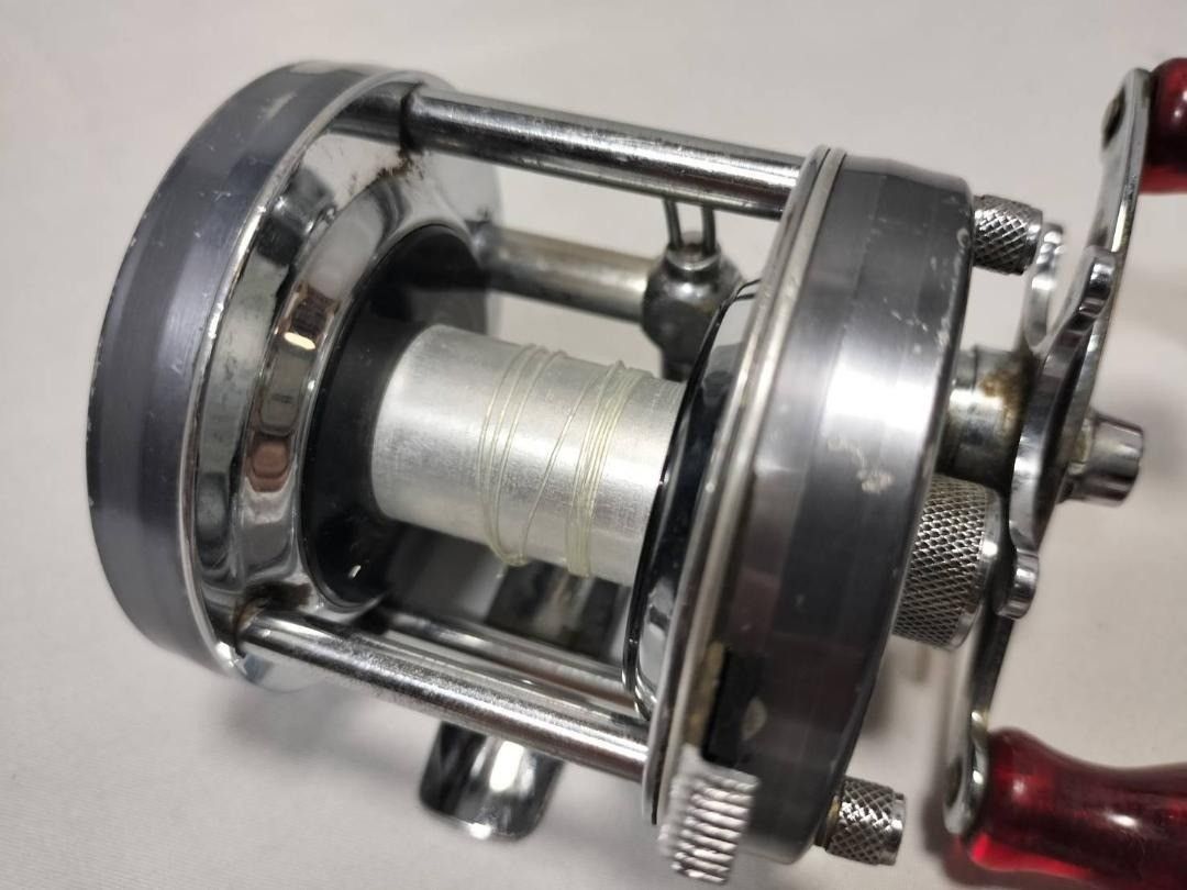 ★アブガルシア アンバサダー5500C ビンテージ リール シルバー アブガルシア アンバサダー5500c ビンテージ リール シルバー