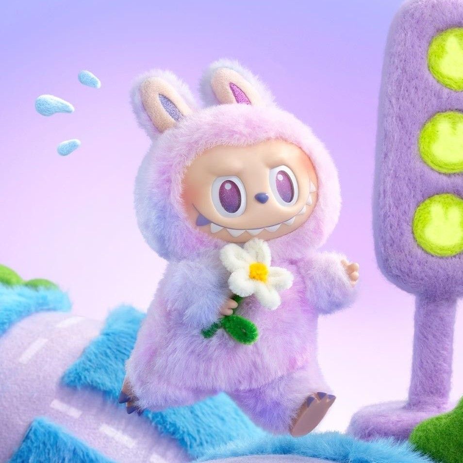POP MART LUCK ぬいぐるみ ラブブ ラブブ Labubu Big into Energy ぬいぐるみ LUCK|Yahoo!フリマ