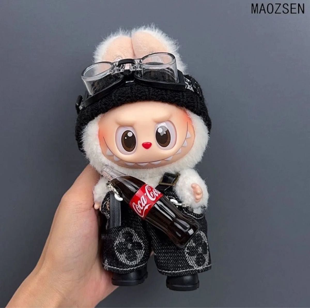 ラブブコスチュームLABUBU ラブブ ぬい服着せ替え服 5点 G-DRAGON ラブブコスチュームLABUBU ラブブ ぬい服着せ替え服 5点 G