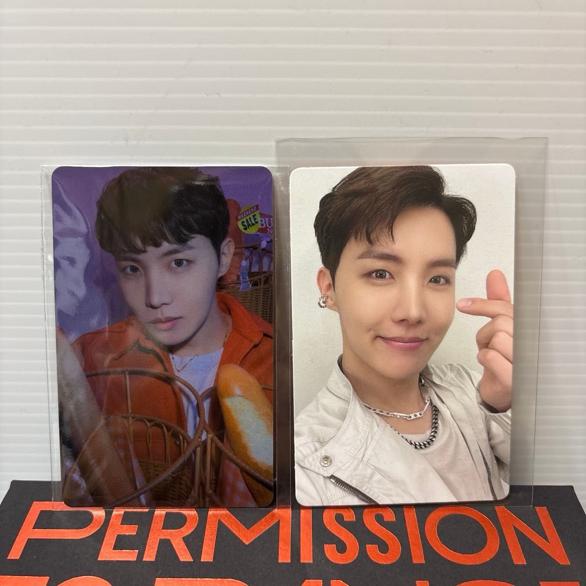 bts トレカ the fact 抽選 限定镭射ミニカードjhope 1002 BTS】permission to dance on stage live J-HOPE トレカ セット