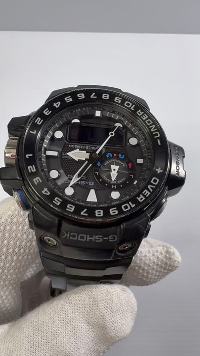 CASIO・G-SHOCK・GWN-1000NV-2AJF・Master in NAVY BLUE・電波ソーラー・ガルフマスター