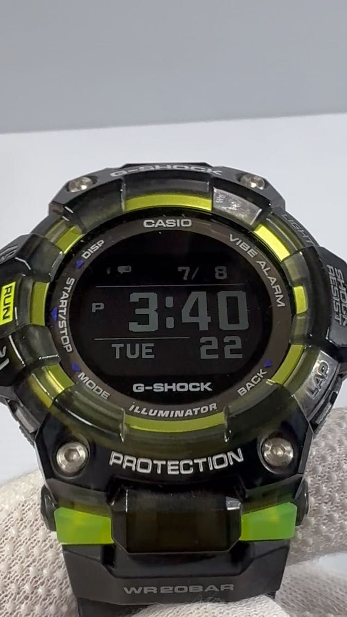 未使用に近い美品・箱付!CASIO・G-SQUAD・SERIES・GBD-100・Bluetooth搭載・スマホ連携・距離計測