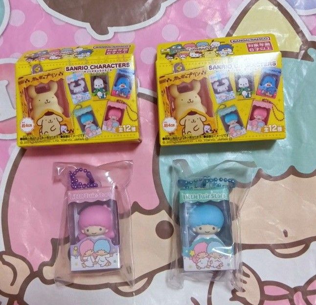 サンリオ チョコボックス フィギュア 13点セット プリン キキララ シナモン サンリオ チョコボックス ボックスフィギュアコレクション