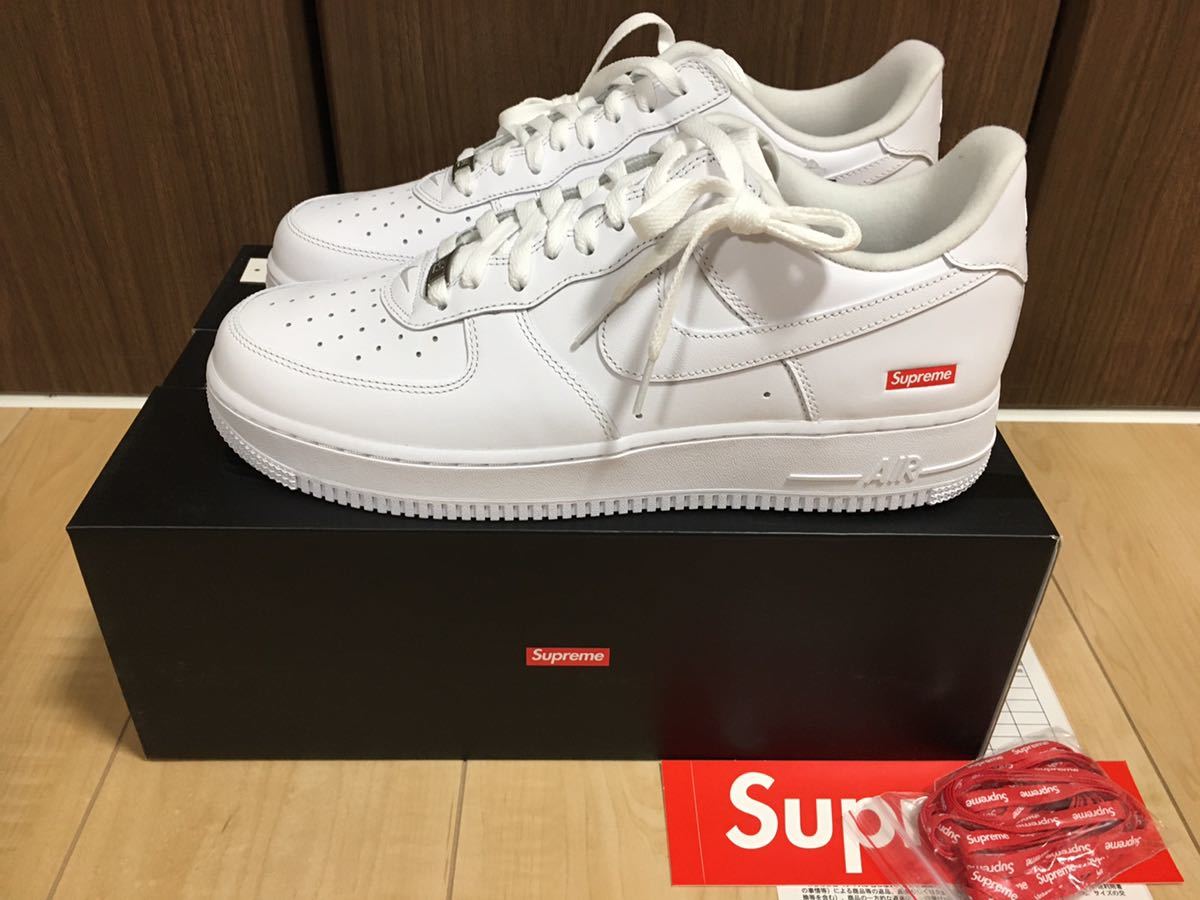 Supreme Nike AIR FORCE 1 29.5cm US11.5 White 白 AF1 ナイキ