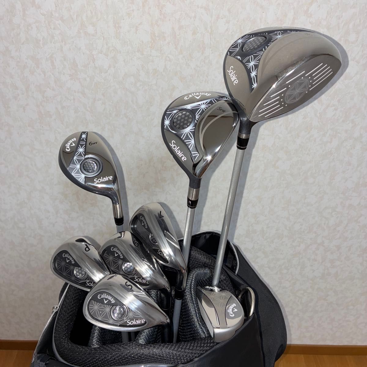 レディース右利き初心者用 キャロウェイ ソレイル ハーフゴルフセット W2293 レディース右利き初心者用 キャロウェイ ソレイル ハーフゴルフ