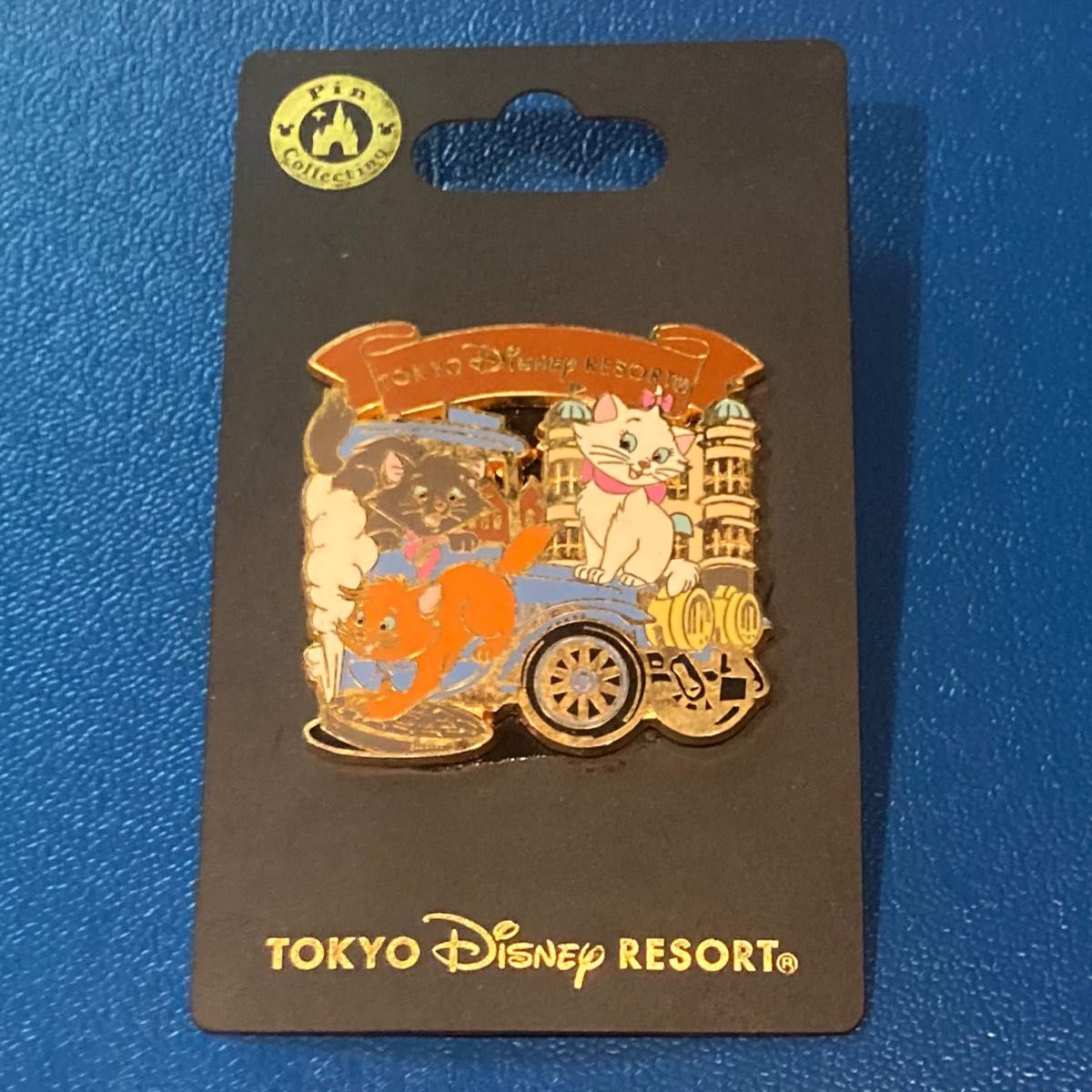 【ディズニー ピンバッジ】東京ディズニーリゾート ポリスワゴン おしゃれキャット ディズニー ピンバッジ】東京ディズニーリゾート ポリスワゴン
