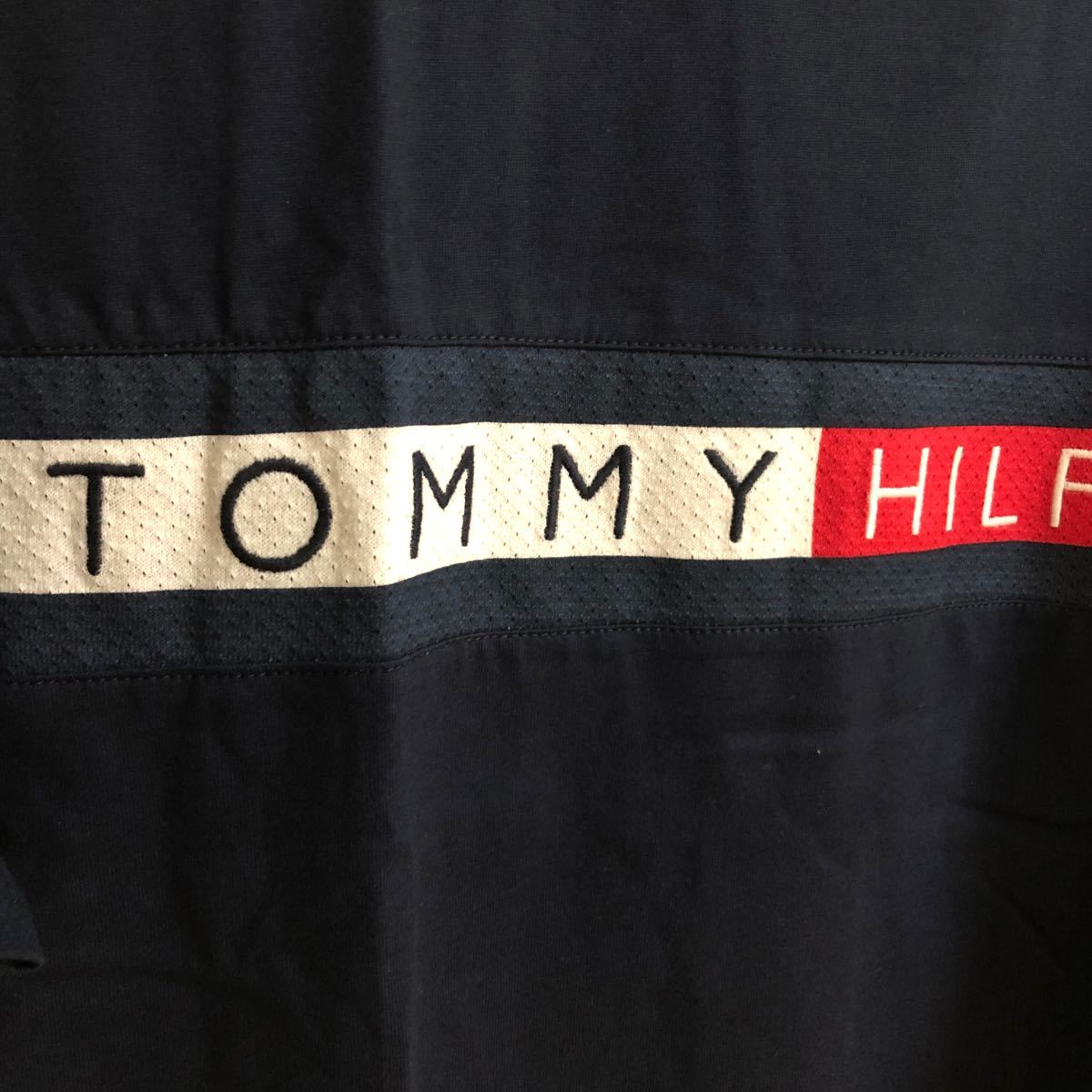 ラスト1点！　TOMMY HILFIGER 半袖 Tシャツ ネイビー S