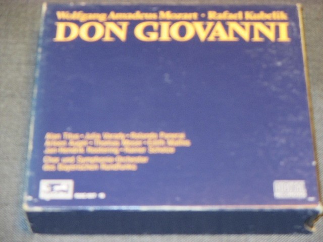 CD モーツァルト：歌劇「ドン・ジョヴァンニ」(全曲)　クーベリック　(3枚組）箱入り_画像4